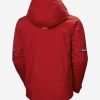 Snow Jackets | Men Helly Hansen Carv Lifaloft Jacket, Red 162 Red