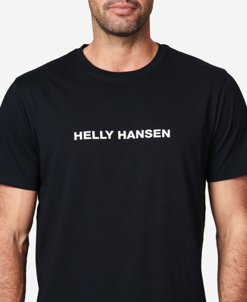 T-Shirts | Men Helly Hansen Core T-Shirt, Black 990 Black