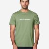 T-Shirts | Men Helly Hansen Core T-Shirt, Jade 2.0 406 Jade 2.0