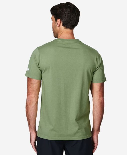 T-Shirts | Men Helly Hansen Core T-Shirt, Jade 2.0 406 Jade 2.0