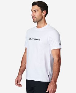 T-Shirts | Men Helly Hansen Core T-Shirt, White 001 White