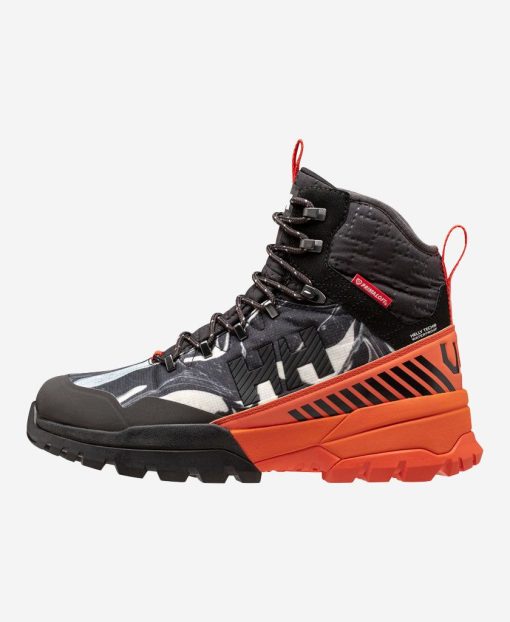 Trail & Hiking Footwear | Men Helly Hansen Crestone Ullr Ht, Black Print 991 Black Print