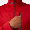 Sailing Jackets | Men Helly Hansen Crew Fleece Jacket, Red 162 Red