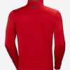 Sailing Jackets | Men Helly Hansen Crew Fleece Jacket, Red 162 Red