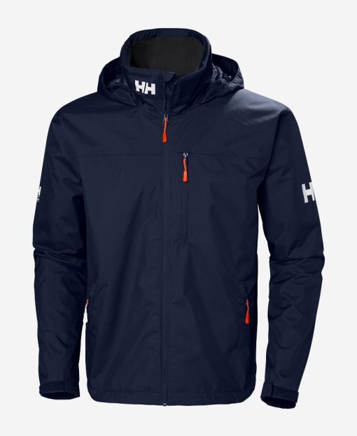 Sailing Jackets | Men Helly Hansen Crew Hooded Jacket, Navy