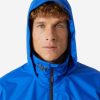 Rain Jackets | Men Helly Hansen Crew Hooded Jacket, Cobalt 543 Cobalt