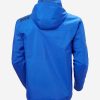 Rain Jackets | Men Helly Hansen Crew Hooded Jacket, Cobalt 543 Cobalt