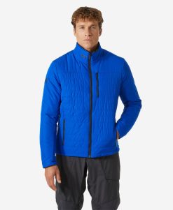 Sailing Jackets | Men Helly Hansen Crew Insulator Jacket 2.0, Cobalt 543 Cobalt 2.0