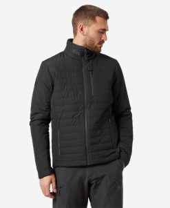 Sailing Jackets | Men Helly Hansen Crew Insulator Jacket 2.0, Ebony 980 Ebony