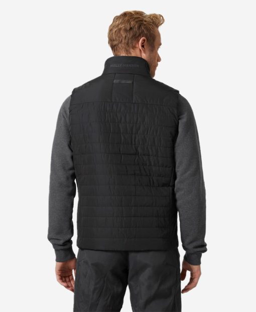 Insulated Midlayer Jackets | Men Helly Hansen Crew Insulator Vest 2.0, Ebony 980 Ebony