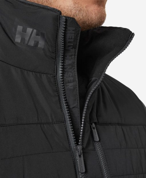 Insulated Midlayer Jackets | Men Helly Hansen Crew Insulator Vest 2.0, Ebony 980 Ebony