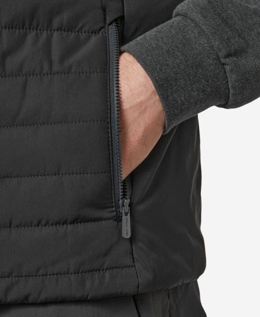 Insulated Midlayer Jackets | Men Helly Hansen Crew Insulator Vest 2.0, Ebony 980 Ebony