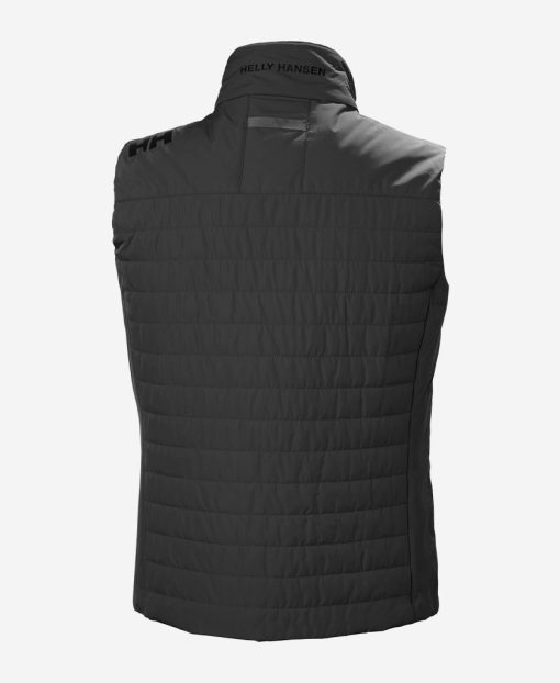 Insulated Midlayer Jackets | Men Helly Hansen Crew Insulator Vest 2.0, Ebony 980 Ebony