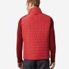 Insulated Midlayer Jackets | Men Helly Hansen Crew Insulator Vest 2.0, Red 162 Red