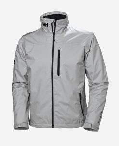 Sailing Jackets | Men Helly Hansen Crew Midlayer Jacket, Grey Fog