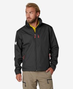 Sailing Jackets | Men Helly Hansen Crew Midlayer Jacket, Black