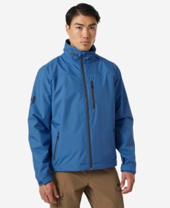 Sailing Jackets | Men Helly Hansen Crew Midlayer Jacket, Azurite 636 Azurite