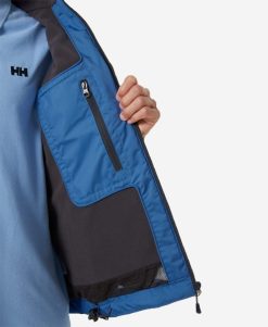 Sailing Jackets | Men Helly Hansen Crew Midlayer Jacket, Azurite 636 Azurite