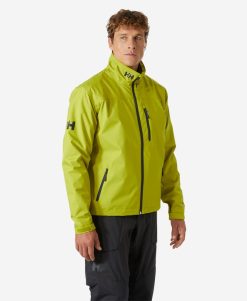 Sailing Jackets | Men Helly Hansen Crew Midlayer Jacket, Bright Moss 452 Bright Moss