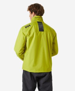 Sailing Jackets | Men Helly Hansen Crew Midlayer Jacket, Bright Moss 452 Bright Moss