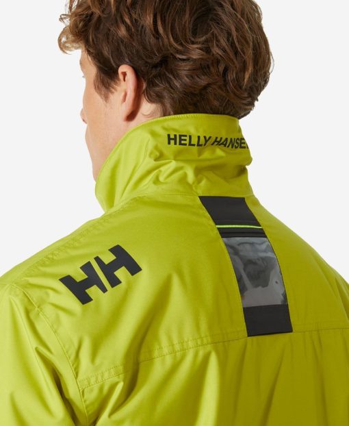 Sailing Jackets | Men Helly Hansen Crew Midlayer Jacket, Bright Moss 452 Bright Moss