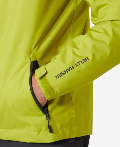 Sailing Jackets | Men Helly Hansen Crew Midlayer Jacket, Bright Moss 452 Bright Moss