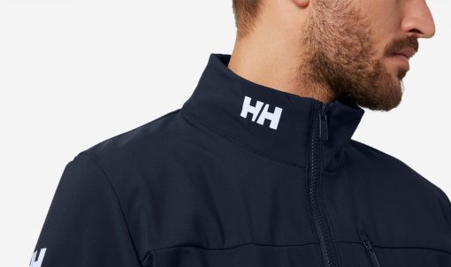 Sailing Jackets | Men Helly Hansen Crew Softshell Jacket 2.0, Navy 597 Navy