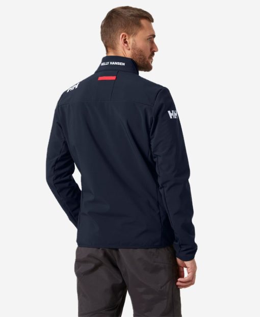 Sailing Jackets | Men Helly Hansen Crew Softshell Jacket 2.0, Navy 597 Navy