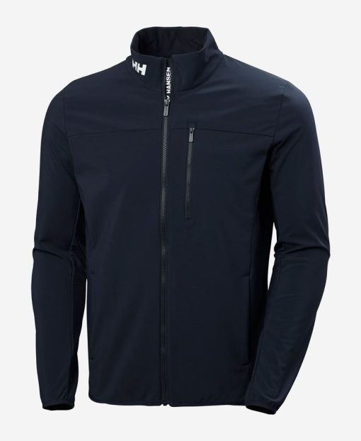 Sailing Jackets | Men Helly Hansen Crew Softshell Jacket 2.0, Navy 597 Navy