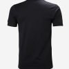 T-Shirts | Men Helly Hansen Crew T-Shirt, Navy 597 Navy