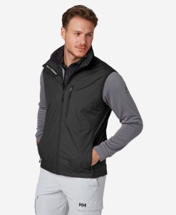 Vests | Men Helly Hansen Crew Vest, Black