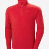 Fleece | Men Helly Hansen Daybreaker 1/2 Zip Fleece, 163 Red