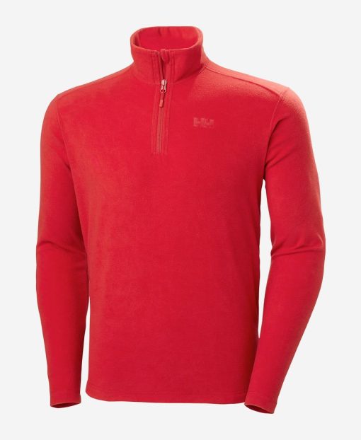 Fleece | Men Helly Hansen Daybreaker 1/2 Zip Fleece, 163 Red