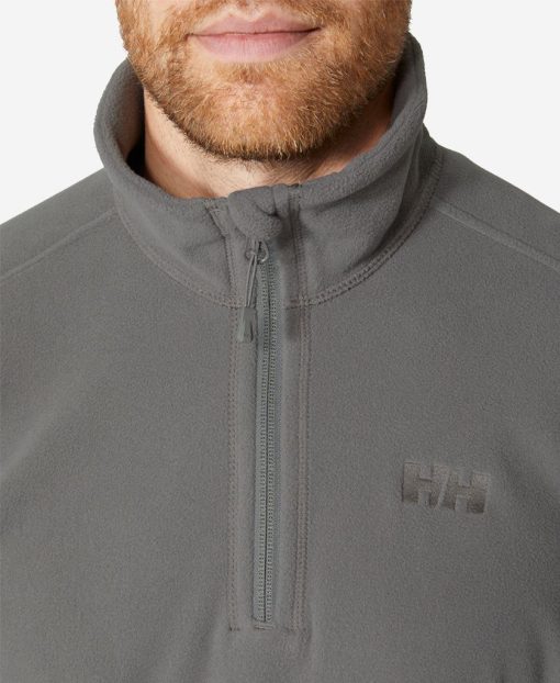 Fleece | Men Helly Hansen Daybreaker 1/2 Zip Fleece, 876 Concrete