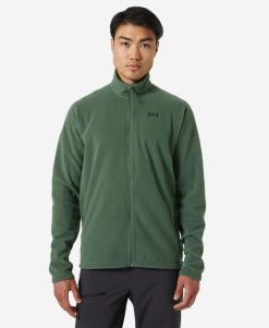 Insulated Midlayer Jackets | Men Helly Hansen Daybreaker Fleece Jacket, Spruce 476 Spruce