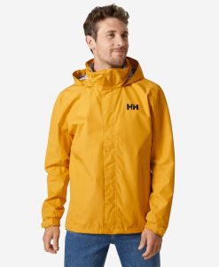 Rain Jackets | Men Helly Hansen Dubliner Jacket, Essential Yellow 344 Essential Yellow