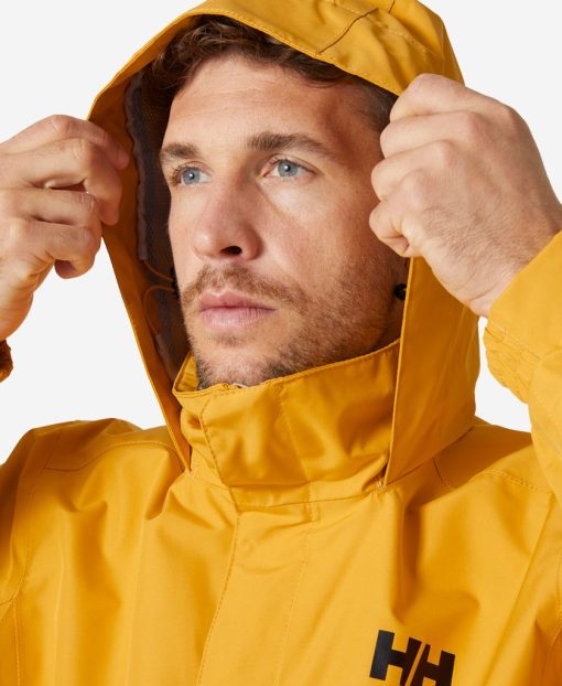 Rain Jackets | Men Helly Hansen Dubliner Jacket, Essential Yellow 344 Essential Yellow