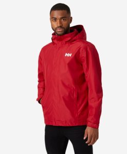 Rain Jackets | Men Helly Hansen Dubliner Jacket, Red 162 Red