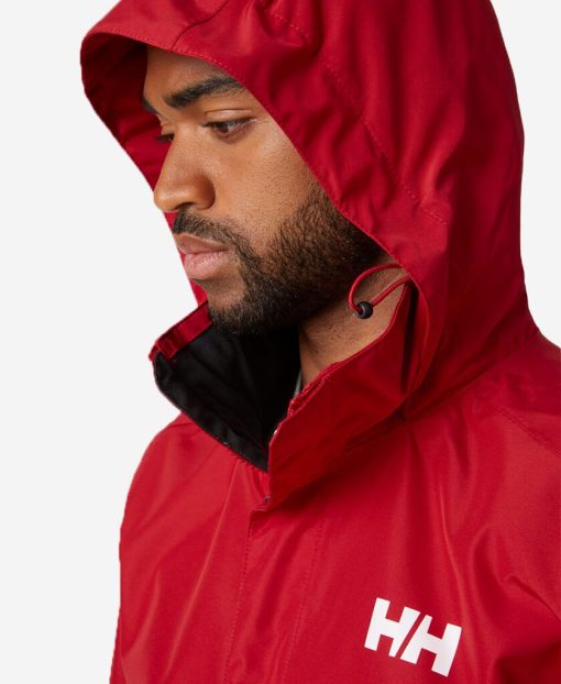 Rain Jackets | Men Helly Hansen Dubliner Jacket, Red 162 Red