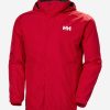 Rain Jackets | Men Helly Hansen Dubliner Jacket, Red 162 Red