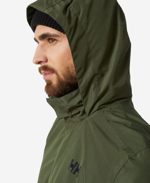 Rain Jackets | Men Helly Hansen Dubliner Jacket, Utility Green 431 Utility Greeen