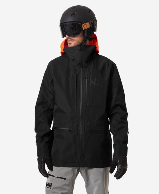 Snow Jackets | Men Helly Hansen Elevation Infinity 3.0 Jacket, Black 990 Black