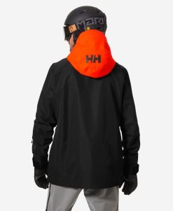 Snow Jackets | Men Helly Hansen Elevation Infinity 3.0 Jacket, Black 990 Black