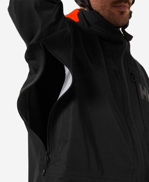 Snow Jackets | Men Helly Hansen Elevation Infinity 3.0 Jacket, Black 990 Black