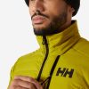 Outdoor & Hiking Jackets | Men Helly Hansen Elevation Lifaloft Down Jacket, Bright Moss 452 Bright Moss