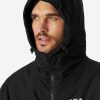 Outdoor & Hiking Jackets | Men Helly Hansen Ervik Ins Rain Jacket, Black 990 Black