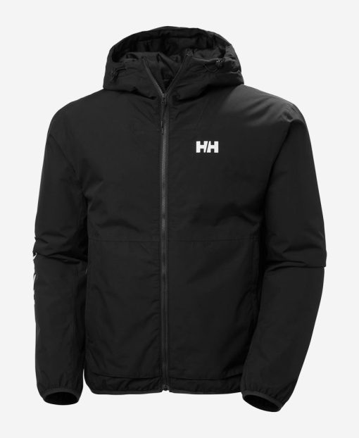 Outdoor & Hiking Jackets | Men Helly Hansen Ervik Ins Rain Jacket, Black 990 Black