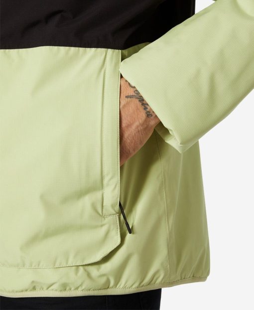 Outdoor & Hiking Jackets | Men Helly Hansen Ervik Ins Rain Jacket, Iced Matcha 498 Iced Matcha