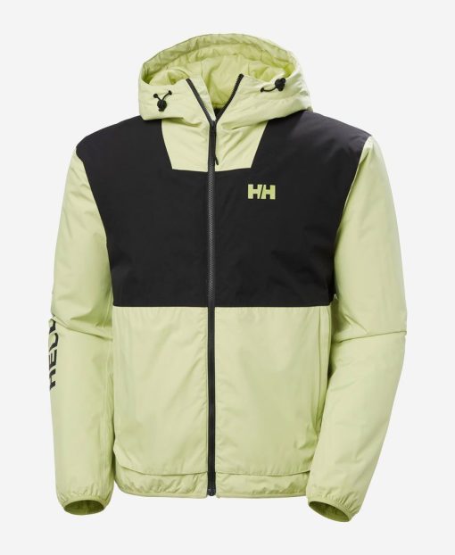 Outdoor & Hiking Jackets | Men Helly Hansen Ervik Ins Rain Jacket, Iced Matcha 498 Iced Matcha