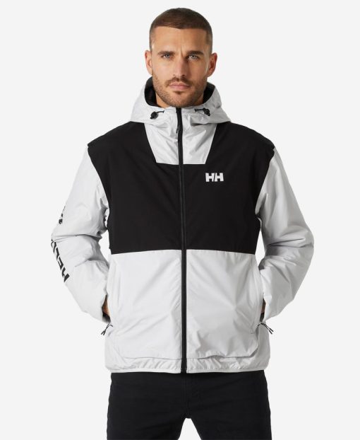 Outdoor & Hiking Jackets | Men Helly Hansen Ervik Ins Rain Jacket, Nimbus Cloud 823 Nimbus Cloud